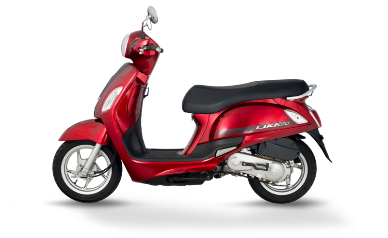 Xe ga 50cc Kymco Like “ghi điểm” với thiết kế trẻ trung cá tính