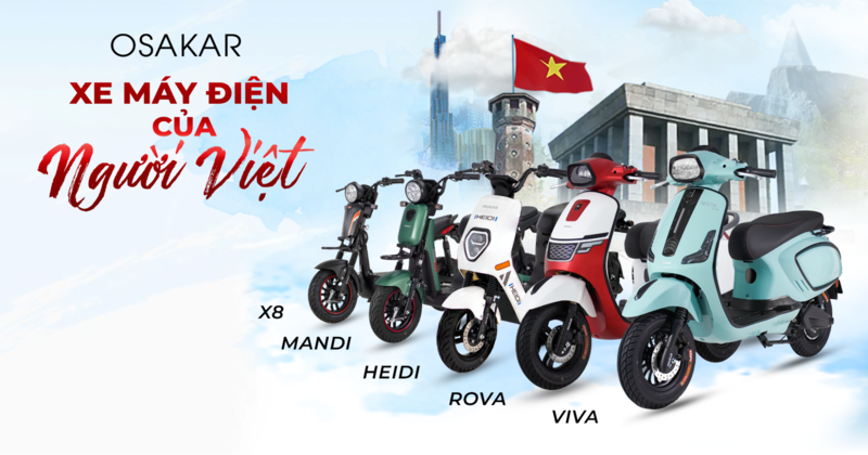 OSAKAR – Xe máy điện của người Việt vì một tương lai xanh