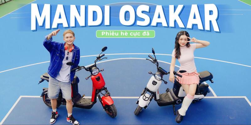 Xe máy điện OSAKAR Mandi cho học sinh cấp 3 sở hữu đa dạng mẫu thiết kế phù hợp với cả phong cách thể thao nam tính và phong cách duyên dáng, nhẹ nhàng