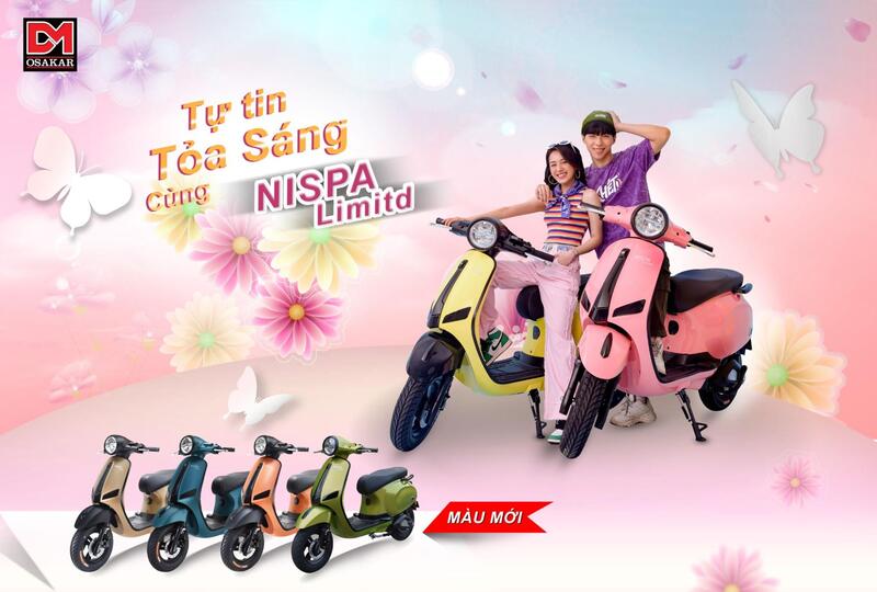 Osakar - thương hiệu xe máy điện của người Việt đa dạng về mẫu mã cùng thiết kế trẻ trung, thời thượng