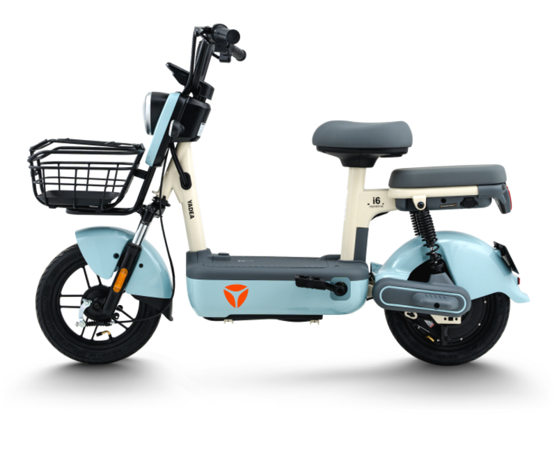 Xe đạp điện Yaeda I6 có thiết kế nhỏ gọn, trọng lượng nhẹ, dễ dàng linh hoạt di chuyển trên đường phố