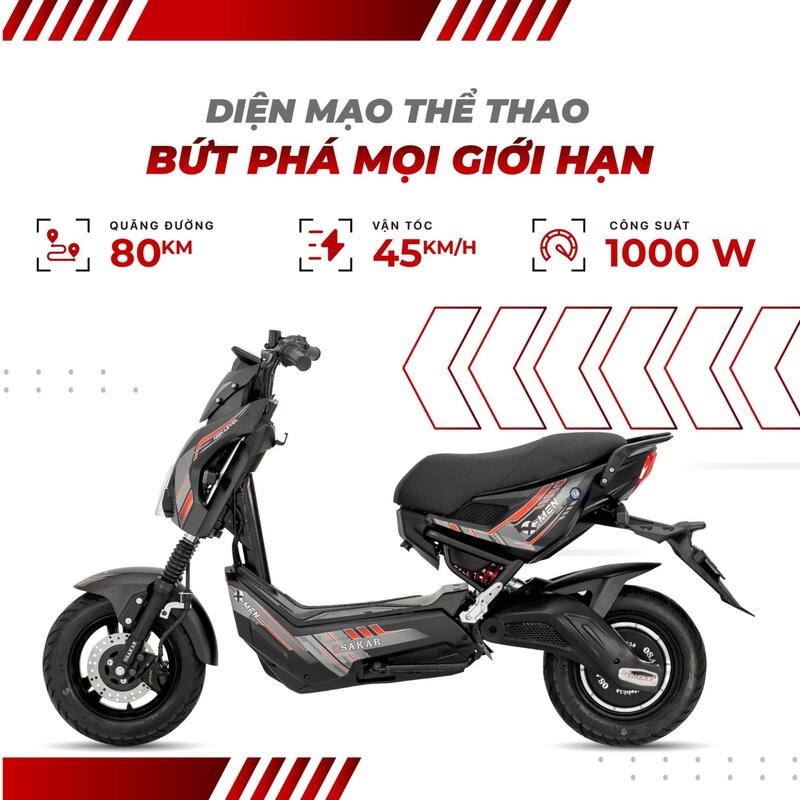 OSAKAR XMen New - Đường nét cắt xẻ tạo nên ngoại hình nam tính, cuốn hút