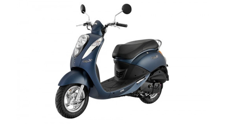 Xe ga Sym Elite 50cc được thiết kế kết hợp phong cách cổ điển và hiện đại, với đường nét mềm mại phù hợp với phái nữ