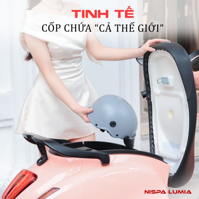 Nispa Lumia trang bị nhiều tiện ích thông minh