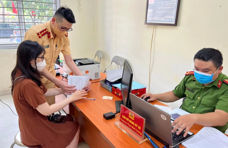 Đăng ký xe máy điện vô cùng đơn giản