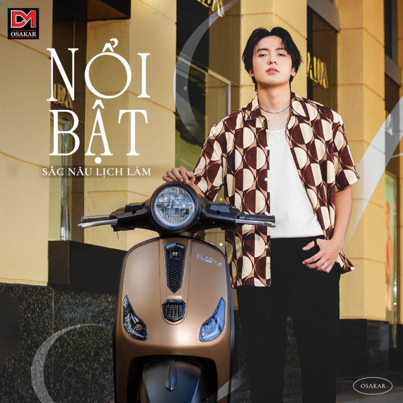OSAKAR Classy SI thanh lịch, với thiết kế tinh tế, đèn LED hiện đại và màu sắc trang nhã, tôn lên phong cách thời thượng