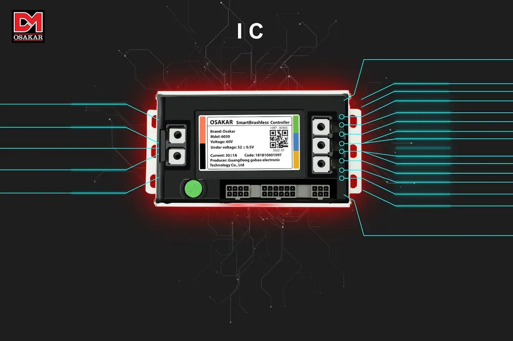IC hỏng có thể làm xe điện ngừng hoạt động khi đang di chuyển, dù bạn vặn ga phương tiện cũng không tăng tốc