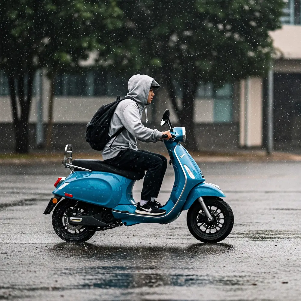 Xe điện OSAKAR không chọn nghỉ ngơi, bất chấp mọi giông bão