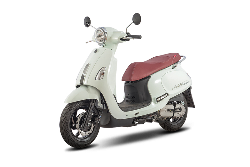 Xe máy 50cc SYM Attila được thiết kế theo phong cách sang trọng và quý phái