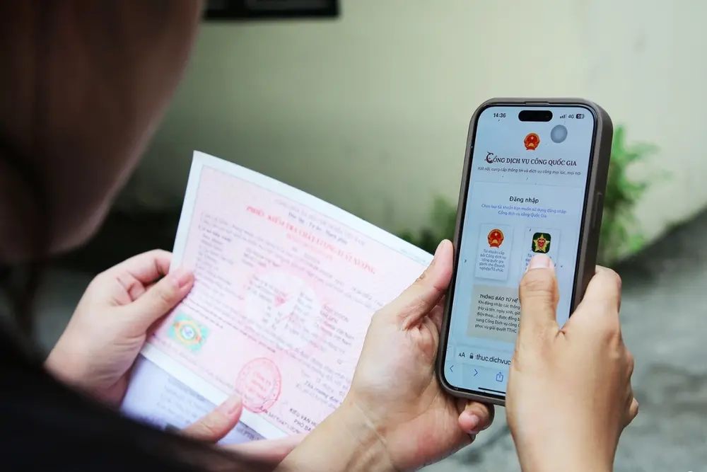 Đăng ký xe trực tuyến thông qua cổng dịch vụ công quốc gia vô cùng nhanh chóng và tiện lợi