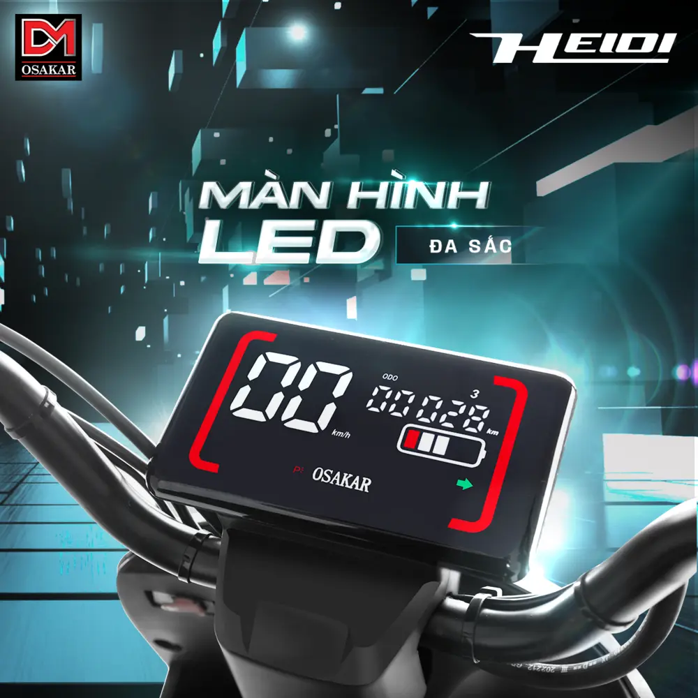 Màn hình LED cao cấp hiển thị rõ ràng ngay cả dưới trời nắng gắt