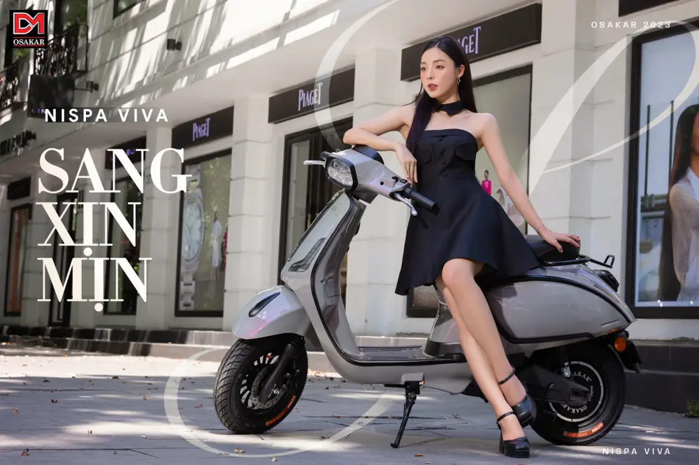 OSAKAR Nispa Viva - xe điện dẫn đầu xu hướng xe điện thế hệ mới 2025