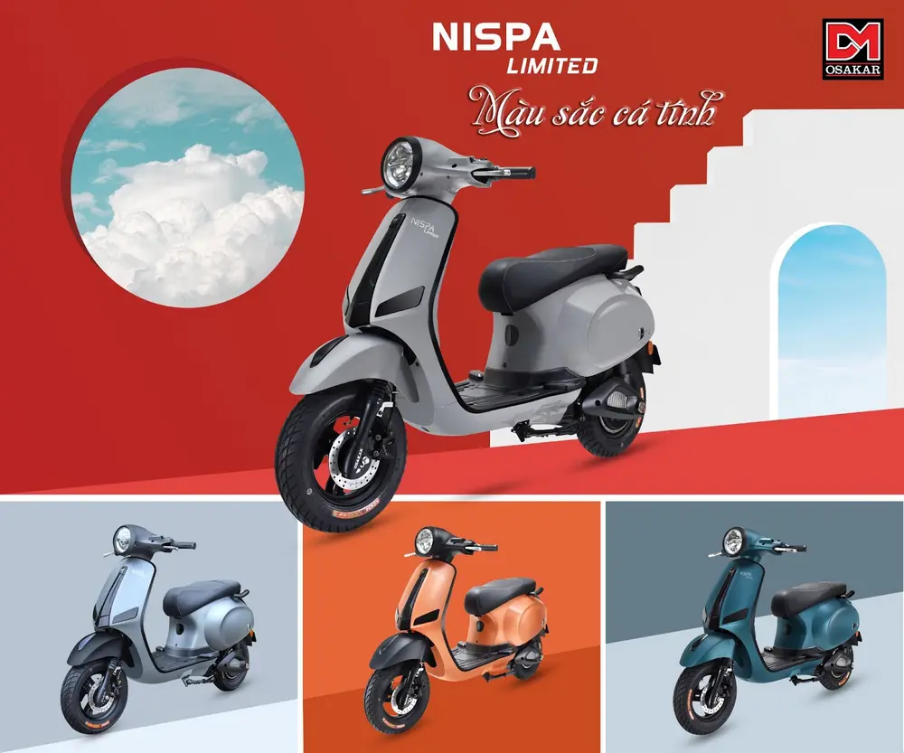 Xe điện OSAKAR Nispa Limited cháy phổ chẳng ngại hầm hố