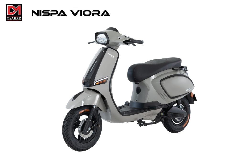 xe máy điện nispa viora có phong cách thiết kế thời thượng