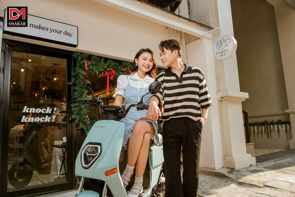 Xe máy điện OSAKAR Heidi - kiểu dáng thể thao, cá tính giúp bạn tự tin di chuyển trên mọi cung đường